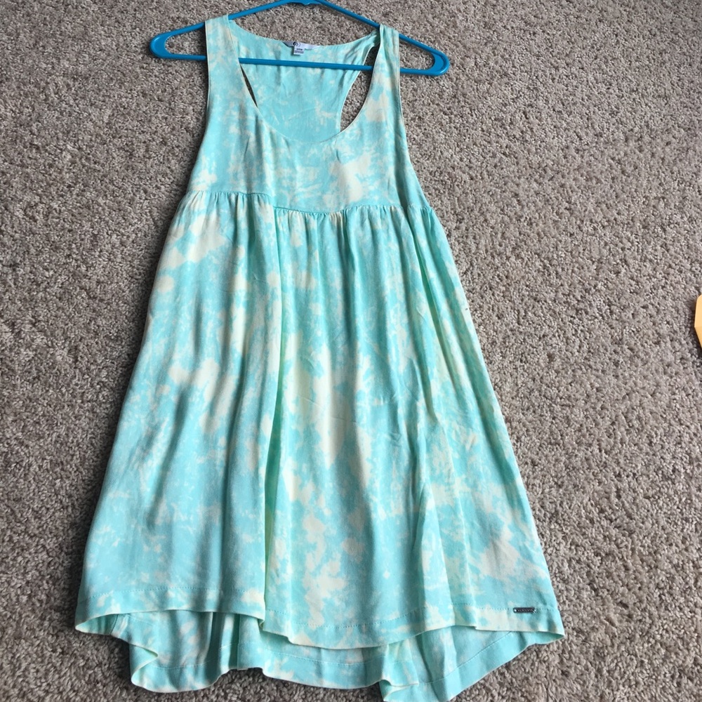 tie dye roxy dress