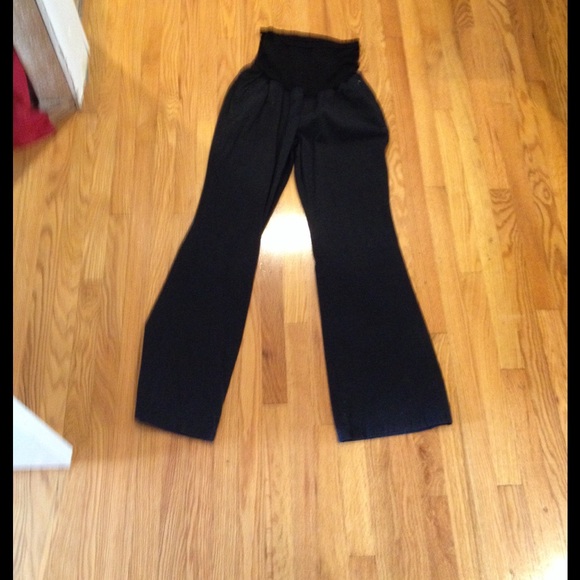 Motherhood black pregnancy pants - Picture 2 of 3