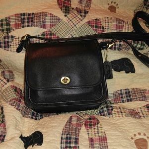 Black Coach crossbody