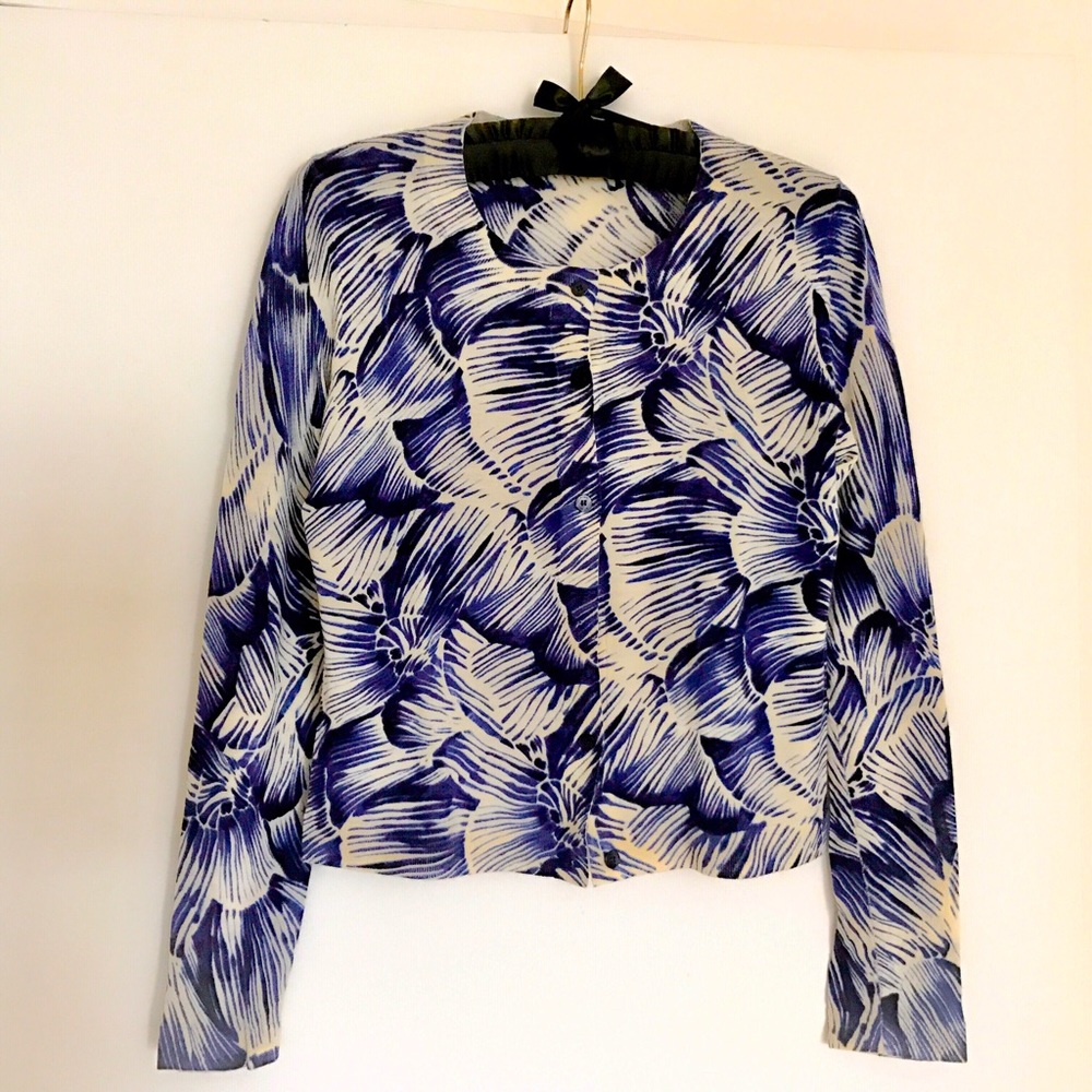 Hugo Boss cardigan. Amazing pattern!!