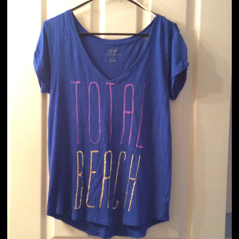 Aerie [Total Beach} Boyfriend Tee