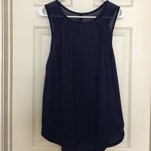 Lululemon Sculpt tank size 10 Navy