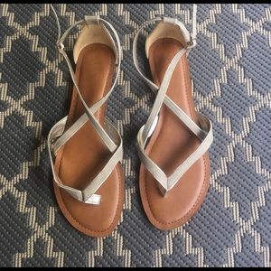 NWOT Strappy Sandals