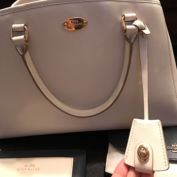 EUC Coach 3 piece set. Wristlet, wallet, purse. - Picture 2 of 4