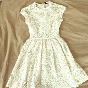 White, lace, Divided dress from H&M