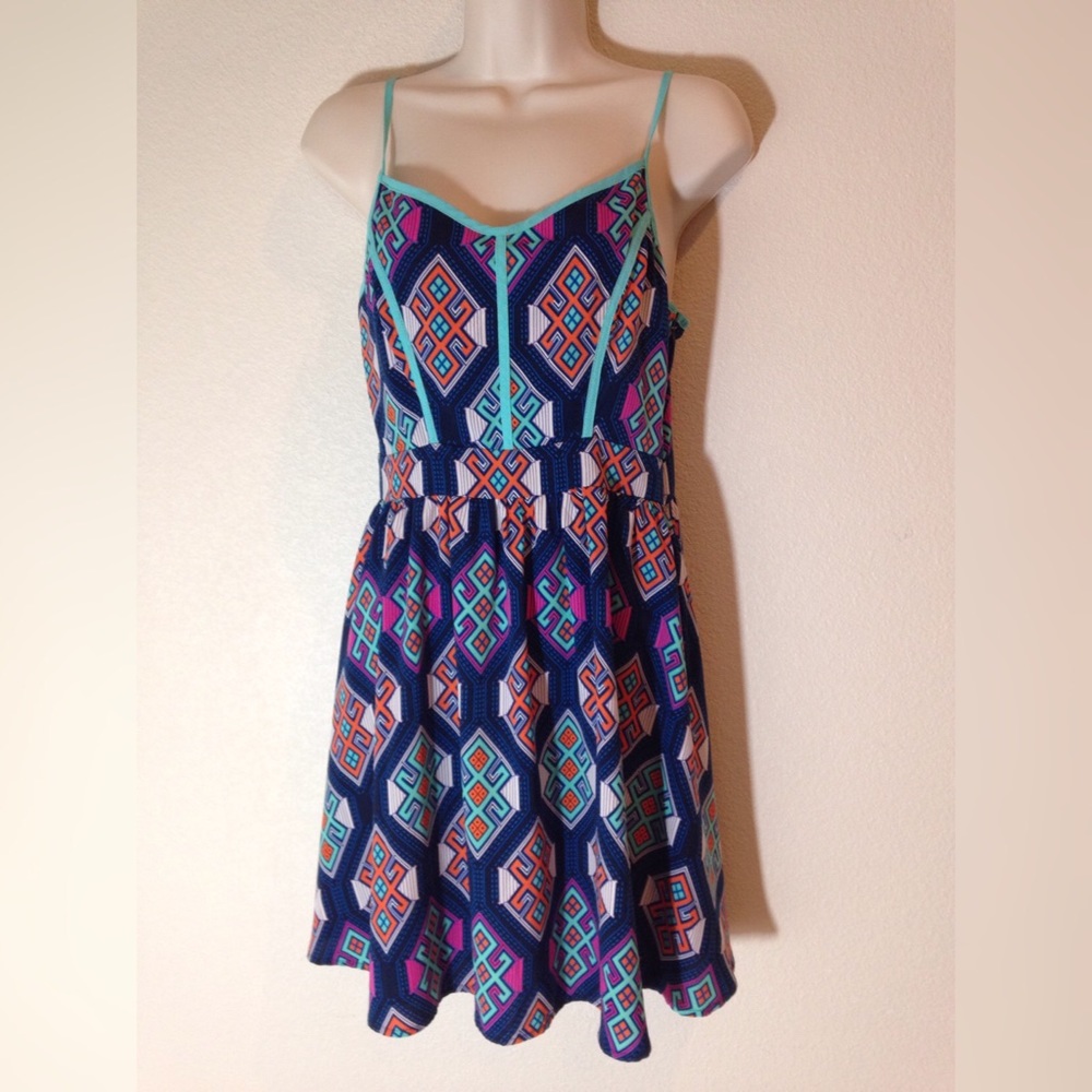 Liberty love, Aztec print causal dress, junior