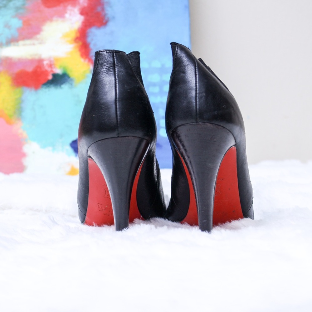 AUTHENTIC Christian Louboutin Ankle Booties
