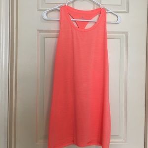 Athleta high neck Chi tank medium peach