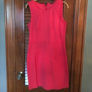 Theory Red Sleeveless Dress
