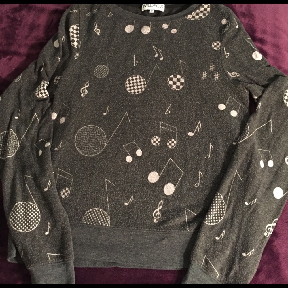 🎶Wildfox Music Sweater