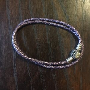 Brand New Leather Pandora Bracelet