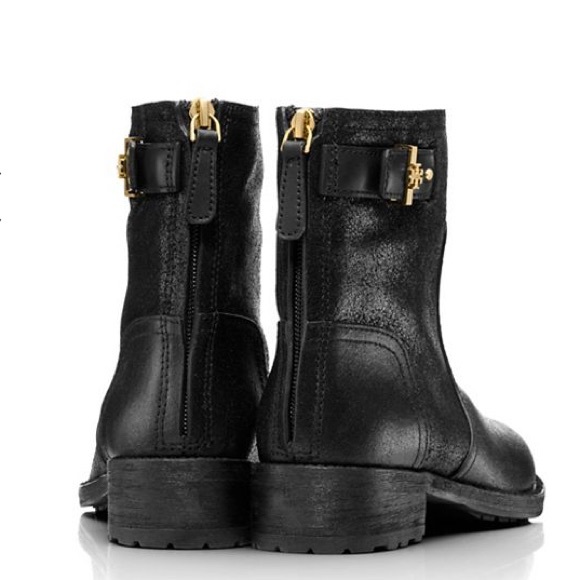 NWT Tory burch Selena leather ankle boots black - Picture 2 of 11