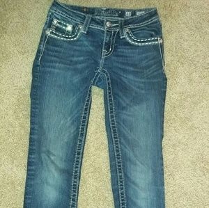 Teen size 12 miss me skinny jeans