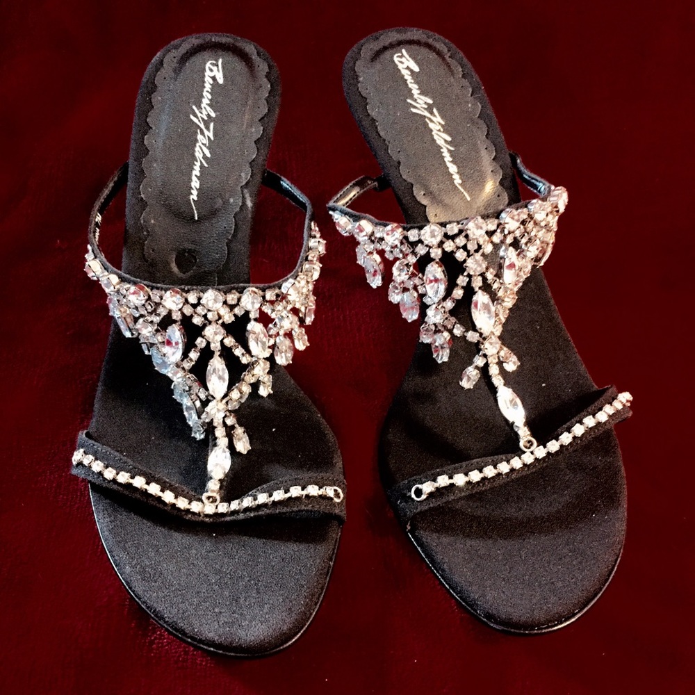 Beverly Feldman Rhinestone shoes
