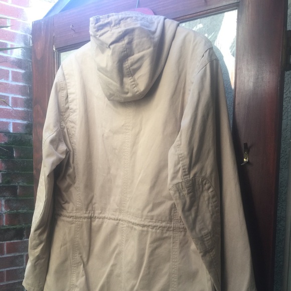 UGG Hooded Jacket  Khaki Large New - Picture 2 of 7