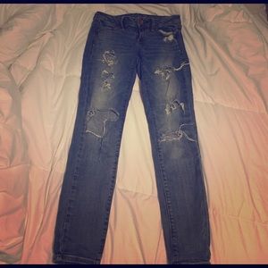 America Eagle Ripped Jeggings