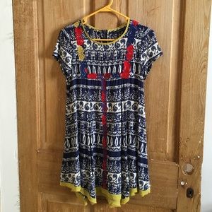 THML printed swing dress