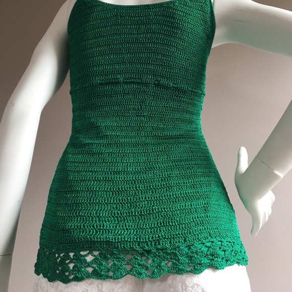 Crocheted Tank Top - Picture 3 of 6