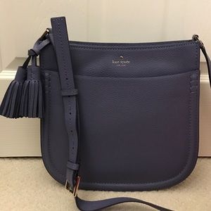 Kate Spade RARE crossbody NWT oysterblue color