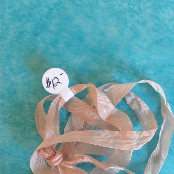 Nostalgic Pink Ribbon "Listen" Necklace - Picture 3 of 6