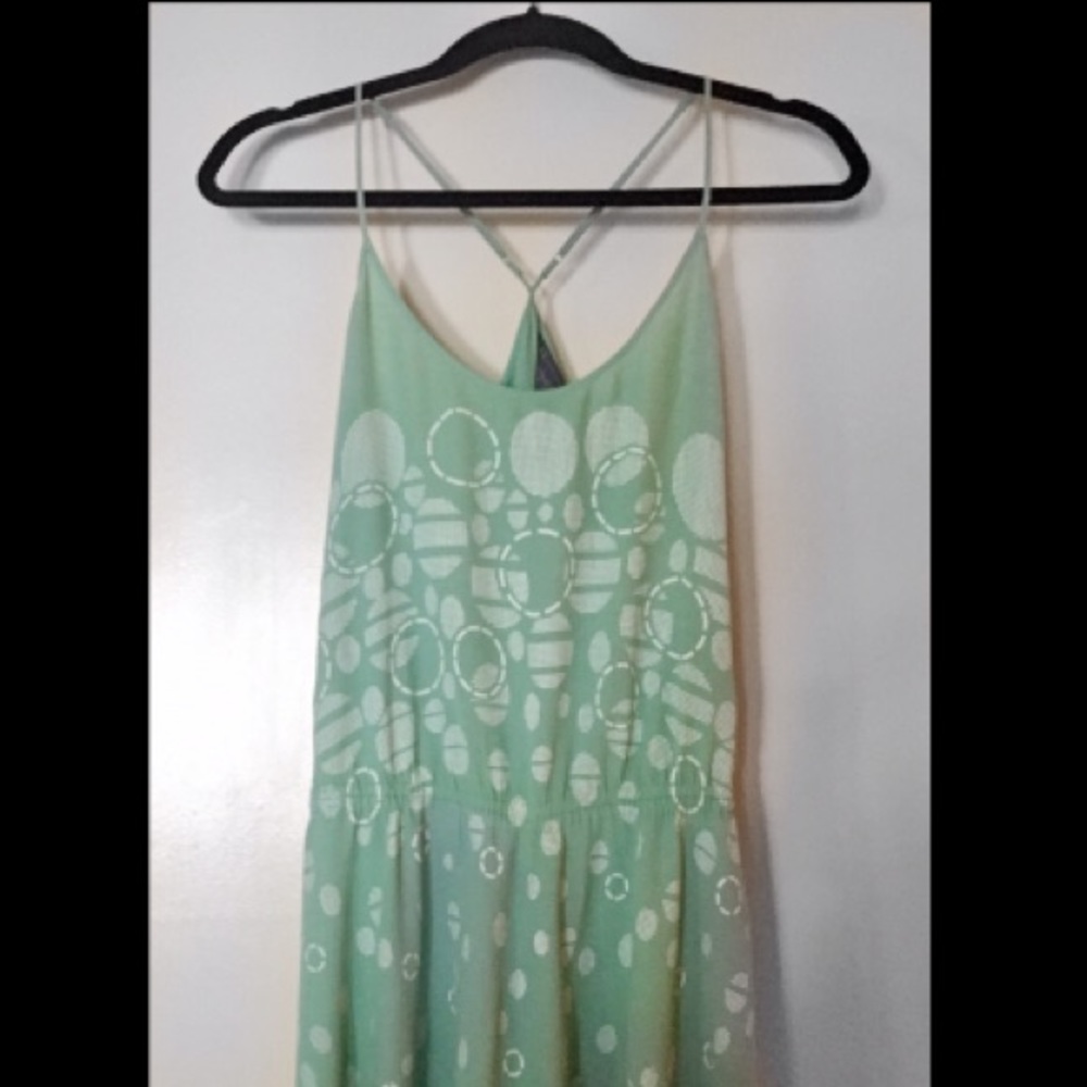 A/X Armani Exchange Green Maxi Dress