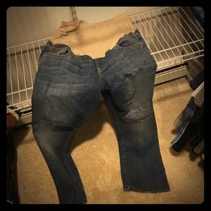 Size 12 old navy boot cut maternity jeans