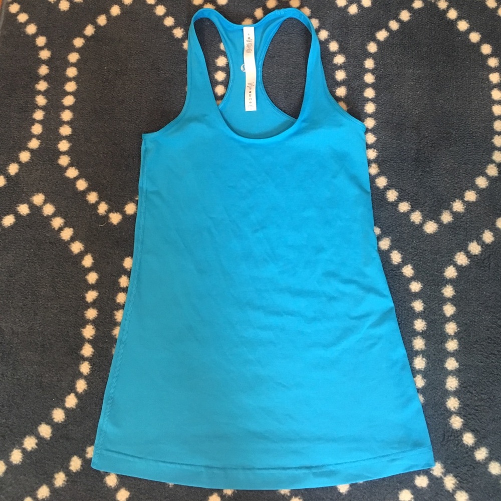 lululemon cool racerback tank sz 6