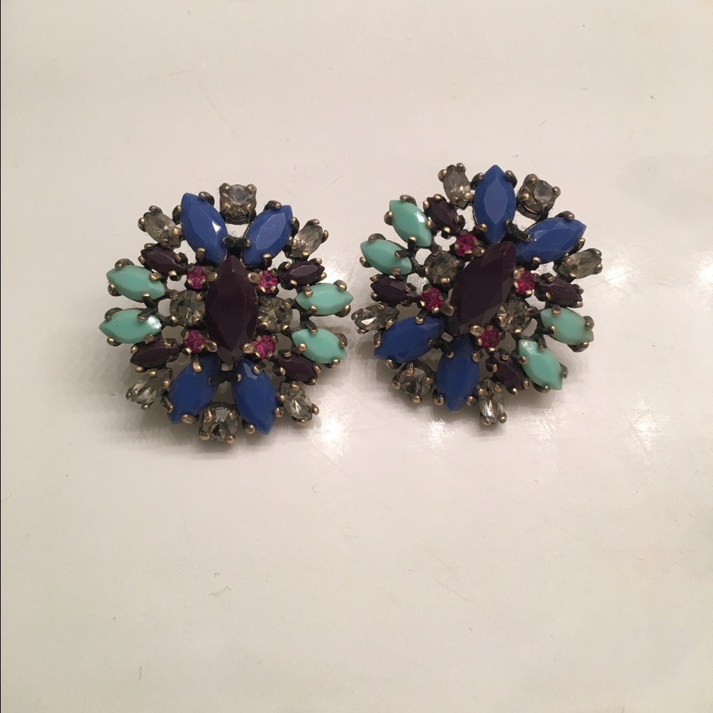 Jcrew Crystal Shimmer Earrings!! 💁🏻 $25