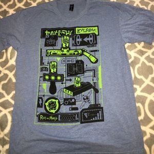 Rick and Morty lootcrate tshirt!