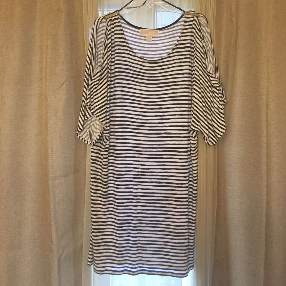 Michael Kors cutout sleeve shirt