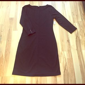 NWT Black Old Navy Ponte Sheath Dress