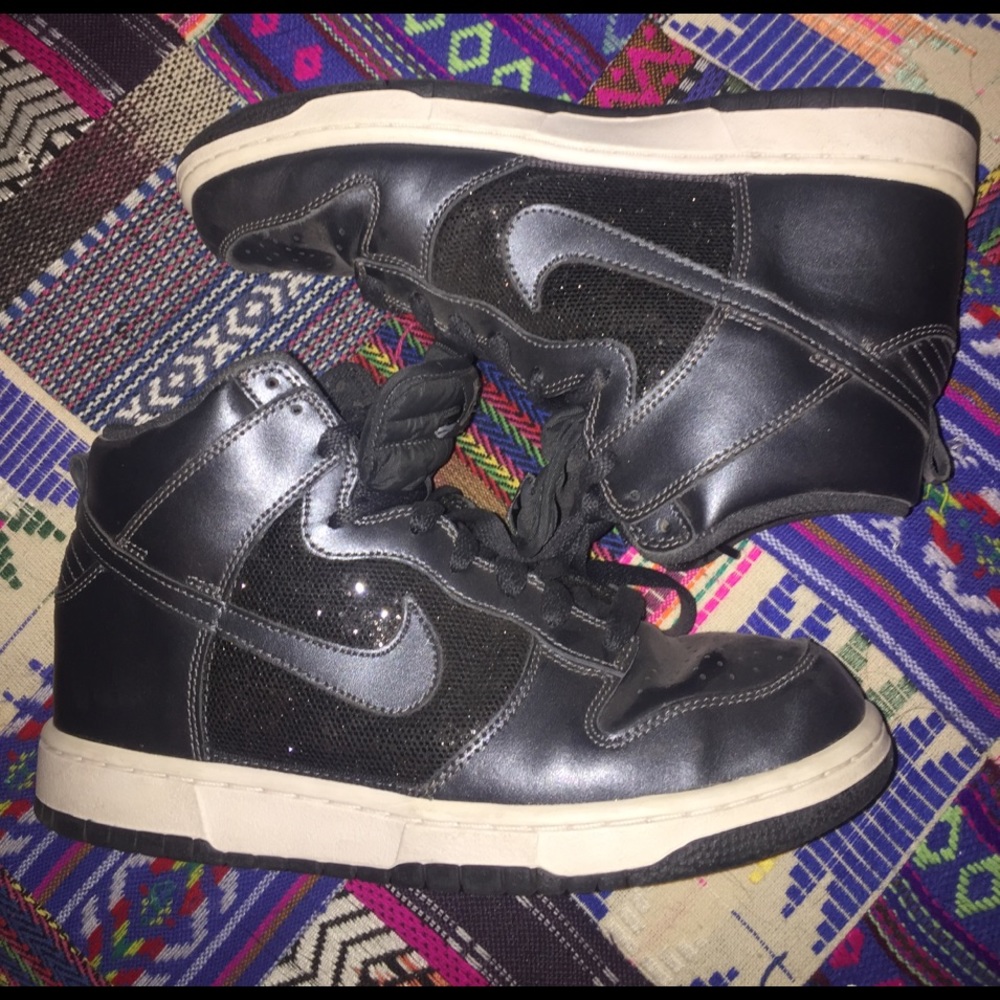 Black Nike High Tops :)