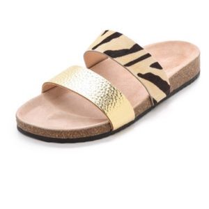 Paz Mixed Media Sandal.