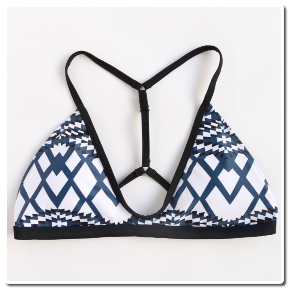 Geometric Print High Waist Bikini - Picture 5 of 7