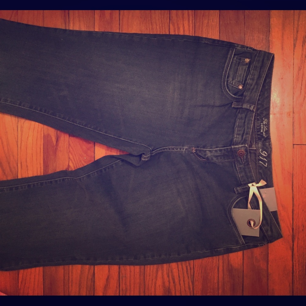 The limited low rise flare jeans