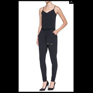 MICHAEL Michael Kors Chain-Strap Jersey Jumpsuit
