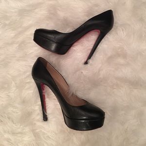 Christian Louboutin Bianca 140 black platform