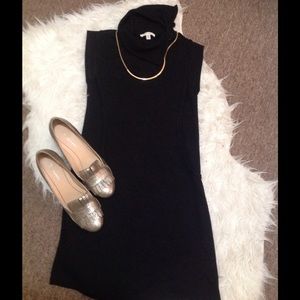 Black sweater dress/tunic