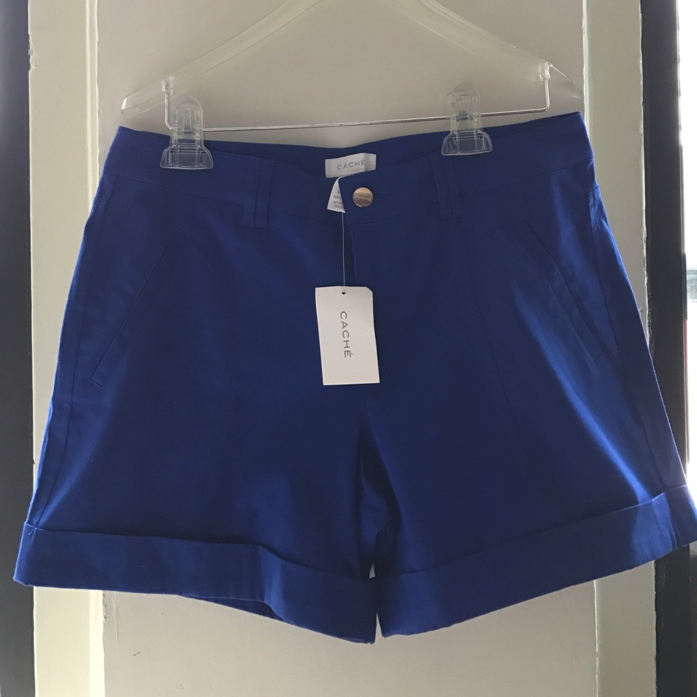 Cache blue shorts nwt