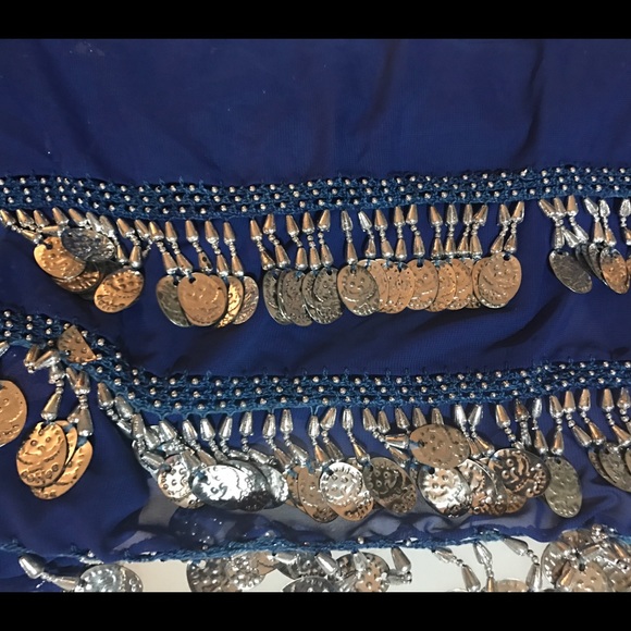BellyDance Coin Scarf Buy 1 2nd FREE-Choose Colors - Picture 6 of 8