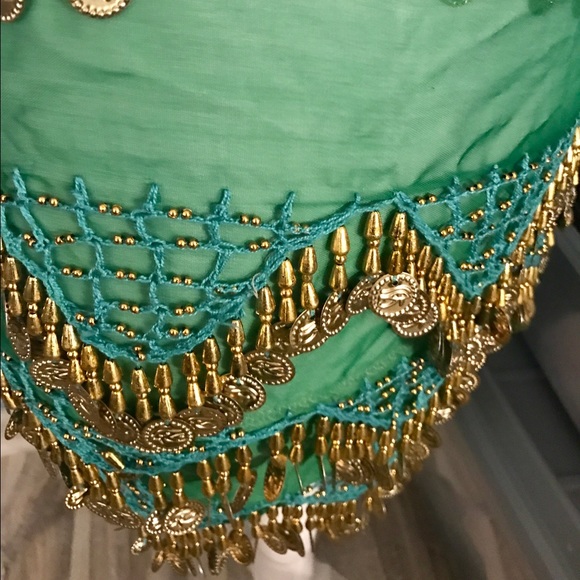 BellyDance Coin Scarf Buy 1 2nd FREE-Choose Colors - Picture 7 of 8