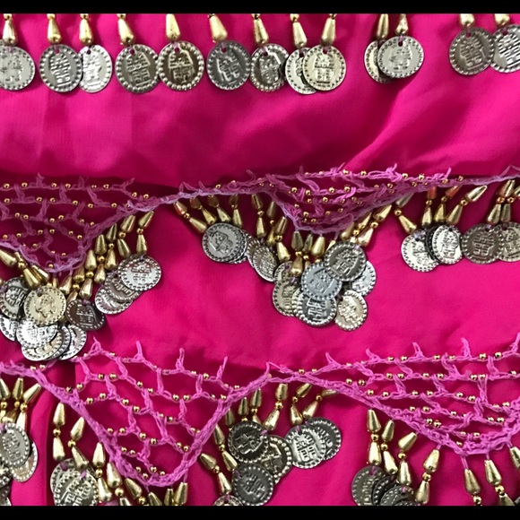 BellyDance Coin Scarf Buy 1 2nd FREE-Choose Colors - Picture 8 of 8