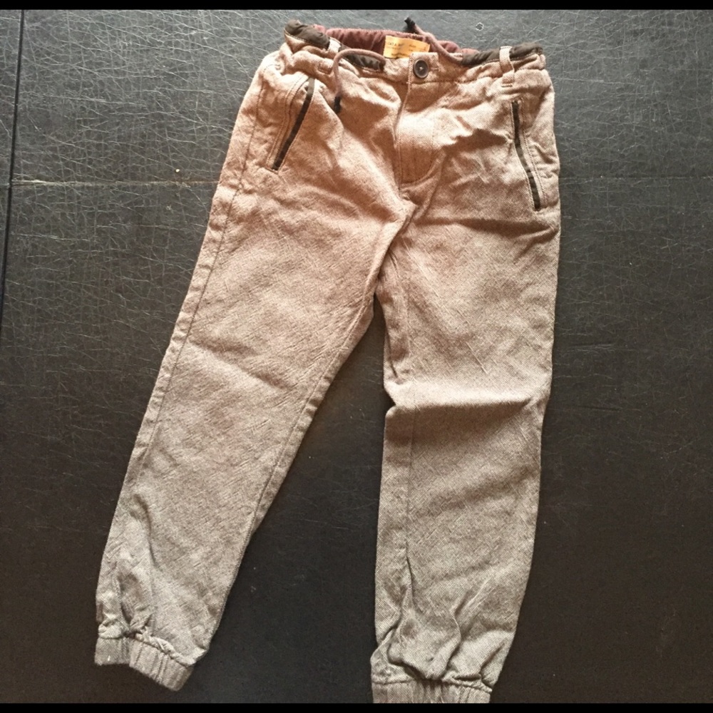 Zara size 6 boys joggers
