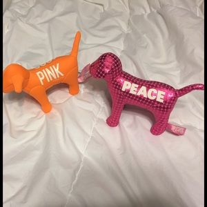 Victoria's Secret PINK plush dogs