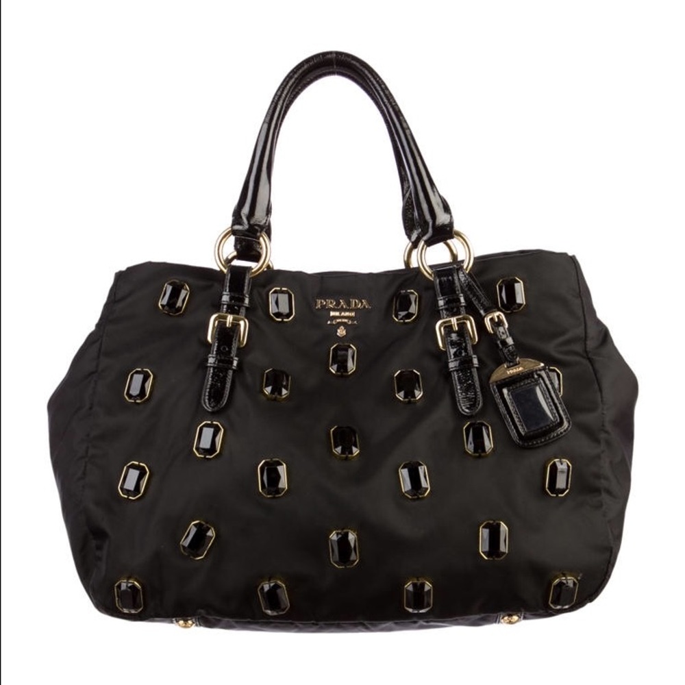 SOLD : Prada Tessuto Pietre Black