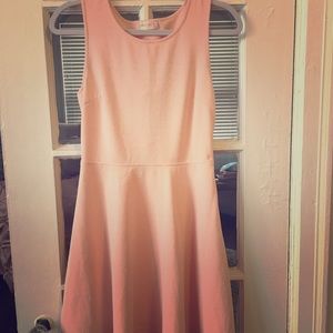 Peach Dress