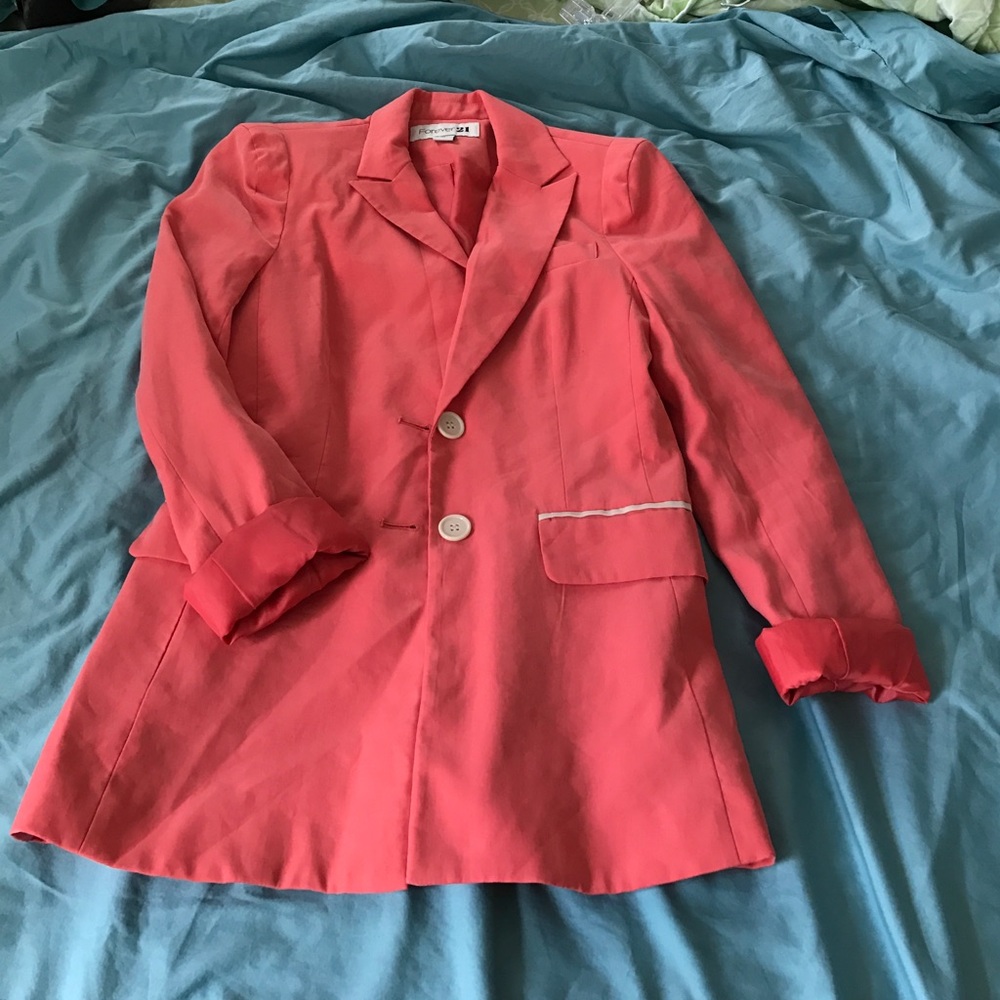 Forever21 Coral blazer