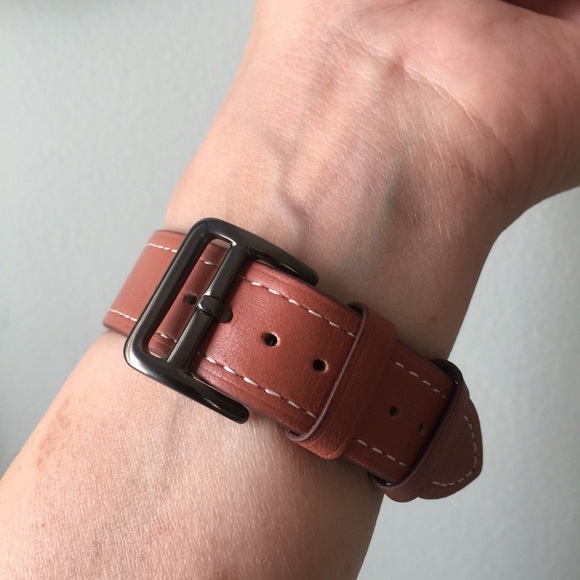 🗝SPACE GRAY Brown Apple Watch Band Strap🗝 - Picture 3 of 5