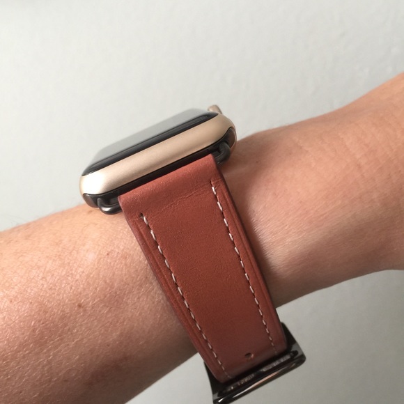 🗝SPACE GRAY Brown Apple Watch Band Strap🗝 - Picture 4 of 5