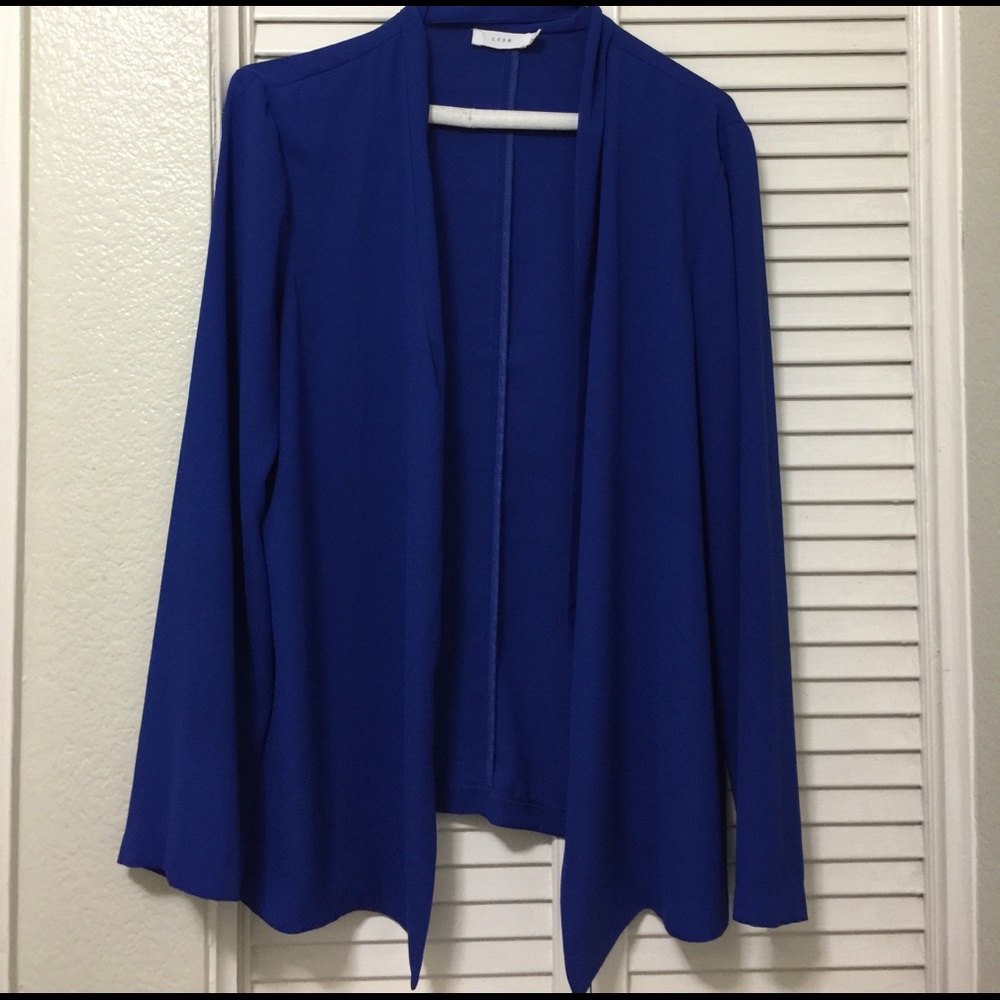 LUSH royal blue jacket